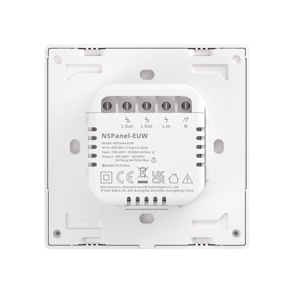 SONOFF NS Panel Merkezi Kontrol Paneli Beyaz