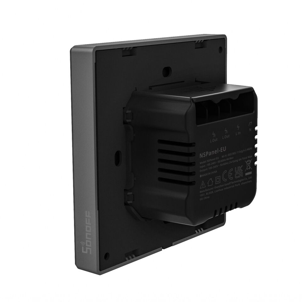 SONOFF NS Panel Merkezi Kontrol Paneli Koyu Gri