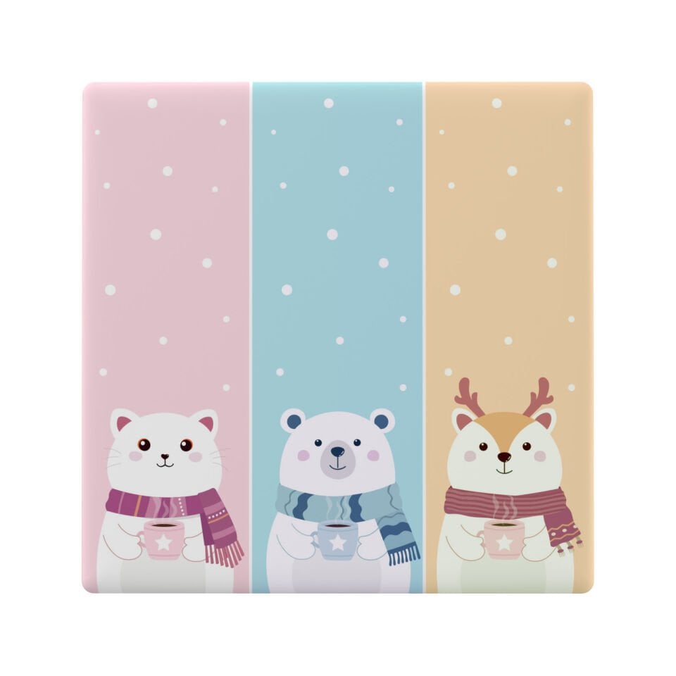 SONOFF TX Ultimate Akıllı Dokunmatik Duvar Anahtarı Kapakları Cartoon - 3 Kanallı