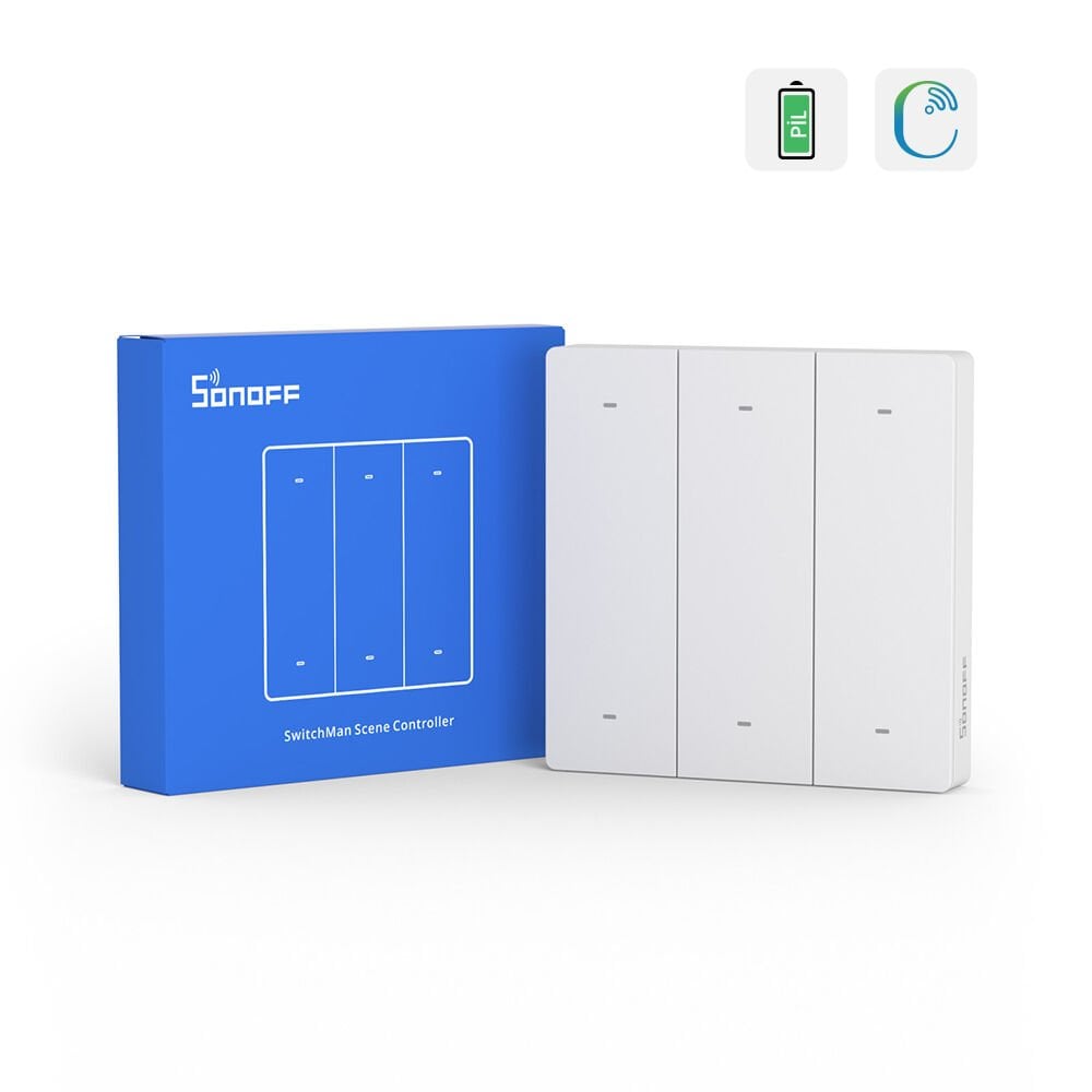 SONOFF R5 Akıllı Sahne Butonu Beyaz
