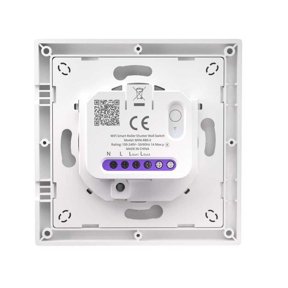 SONOFF Fusion Serisi Orb-RBS Matter Akıllı Panjur Duvar Anahtarı | Mini-RBS-E