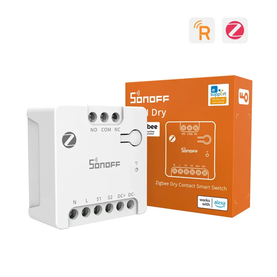 SONOFF Zigbee Kuru Kontak Akıllı Röle | Mini-ZBD