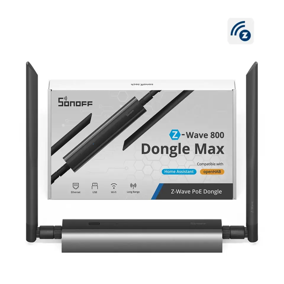 SONOFF Z-Wave 800 PoE Dongle Max | Dongle-MZG23