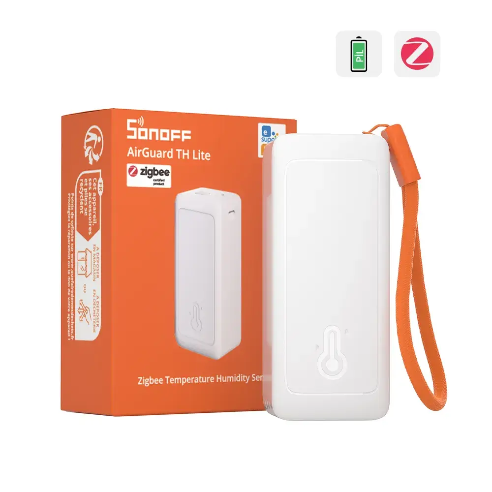 SONOFF AirGuard Lite Zigbee Sıcaklık ve Nem Sensörü | SNZB-02B