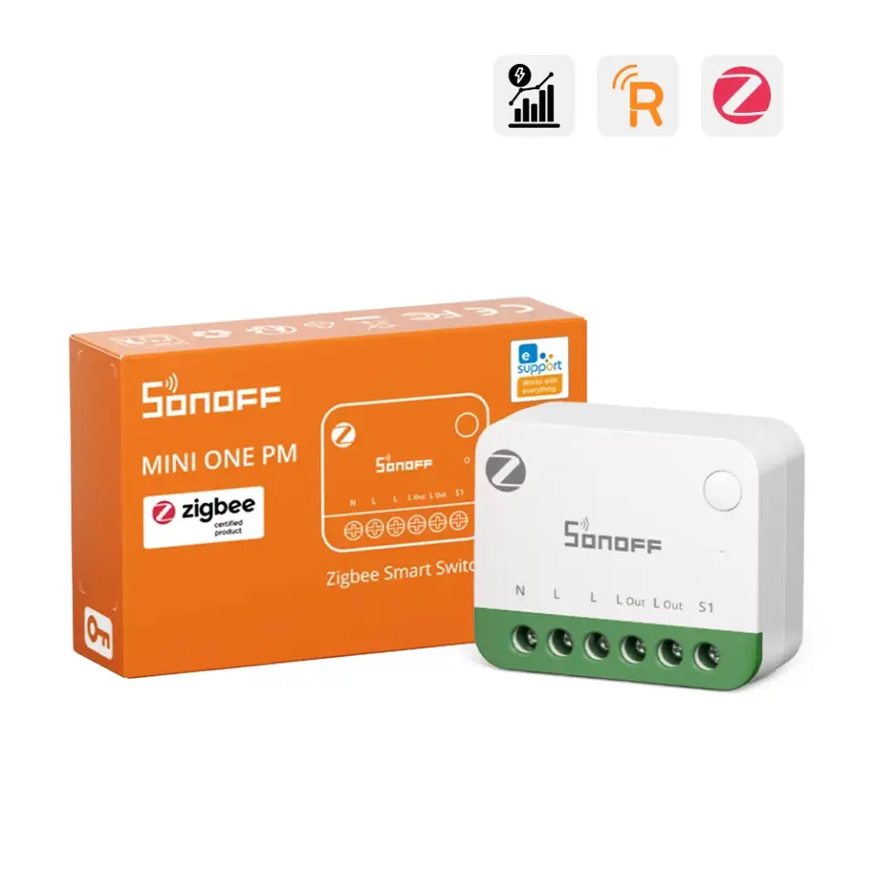 SONOFF 16A Zigbee Akıllı Enerji Ölçer Röle | MINI-ZB1GSP