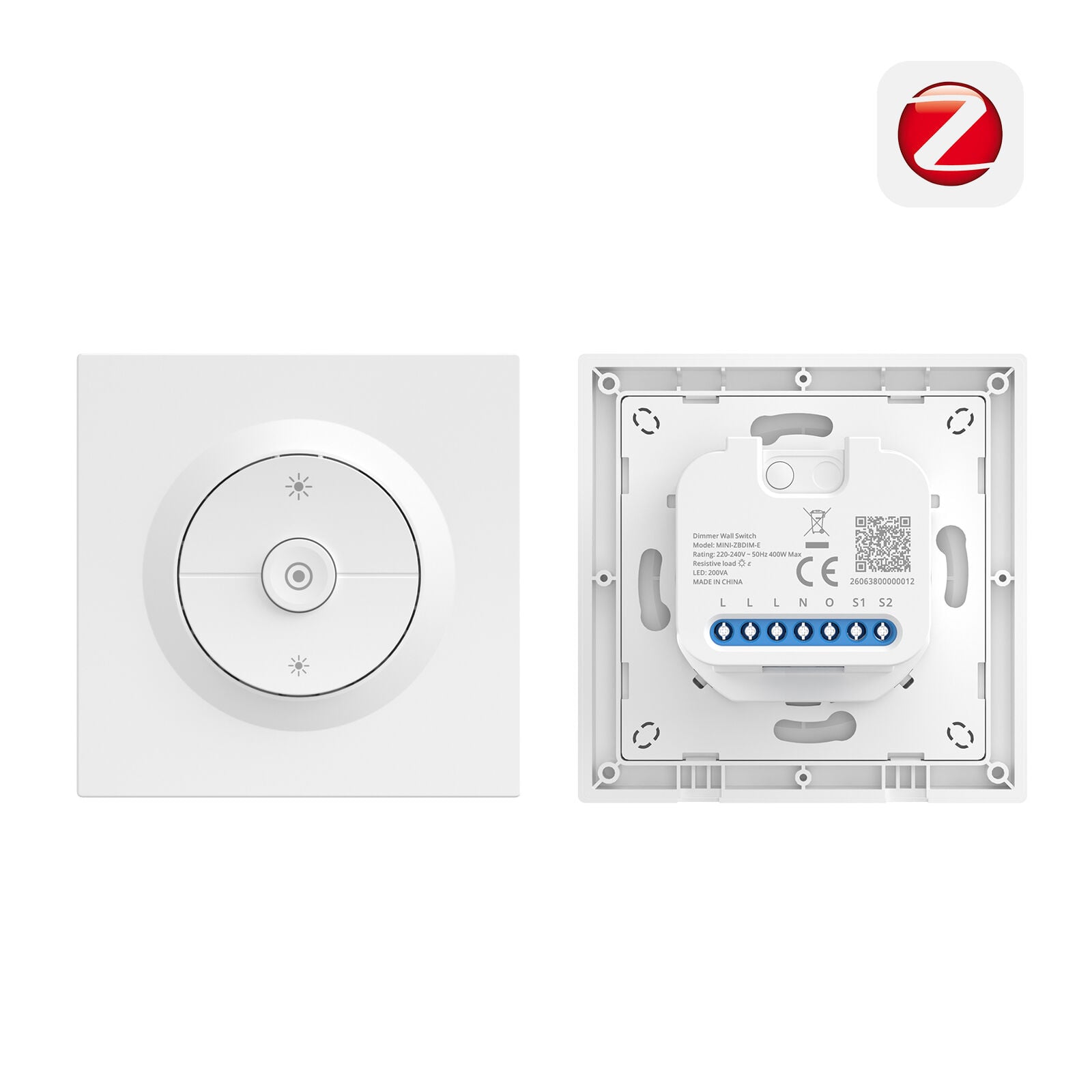 SONOFF Fusion Serisi Orb-ZBDIM Zigbee Dimmer Akıllı Duvar Anahtarı | MINI-ZBDIM-E