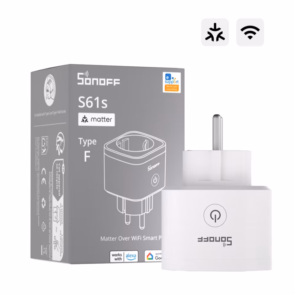 SONOFF iPlug Gen2 Matter Akıllı Priz | S61STPF