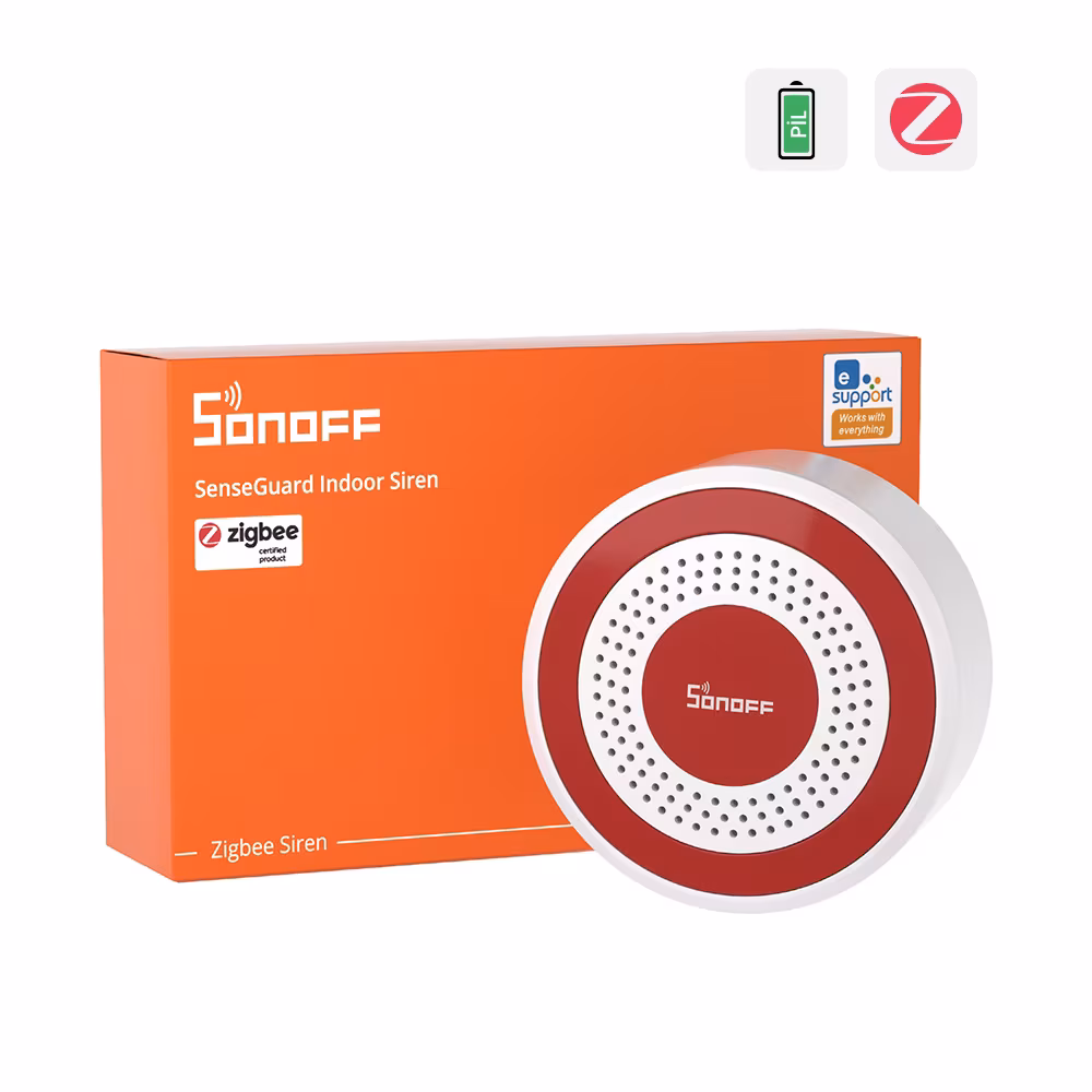 SONOFF Zigbee Akıllı Alarm Sireni | SNZB-09P (YAKINDA)