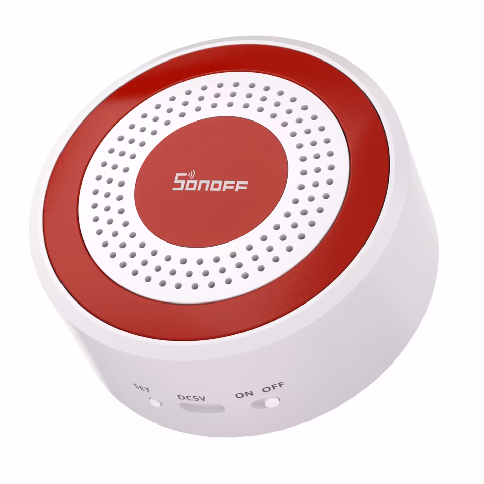 SONOFF Zigbee Akıllı Alarm Sireni | SNZB-09P (YAKINDA)