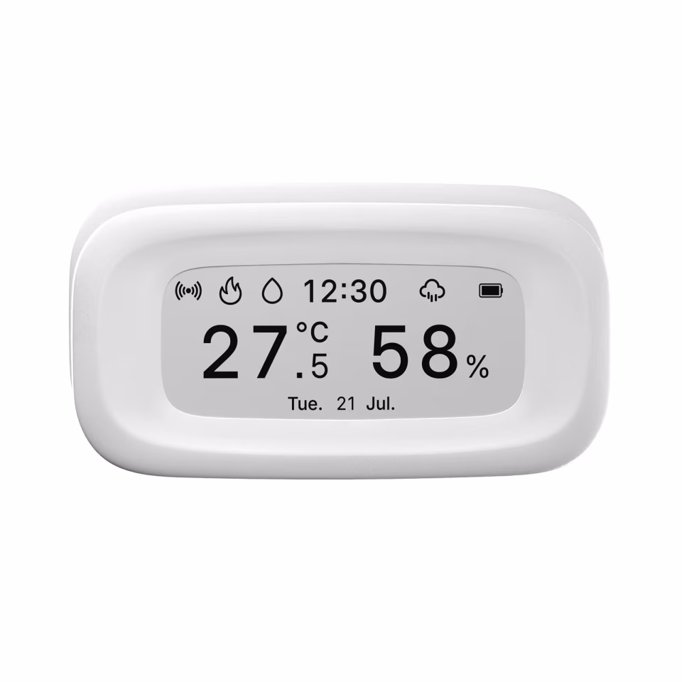 SONOFF E-Ink Ekranlı Zigbee Akıllı Sıcaklık ve Nem Sensörü | SNZB-02UL (YAKINDA)