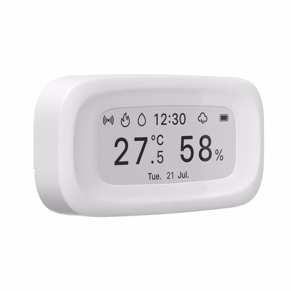 SONOFF E-Ink Ekranlı Zigbee Akıllı Sıcaklık ve Nem Sensörü | SNZB-02UL (YAKINDA)