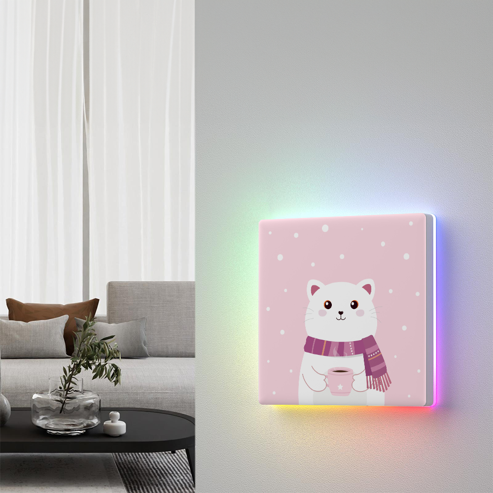 TX Ultimate Akıllı Dokunmatik Duvar Anahtarı Kapakları 1 Kanallı - Cartoon