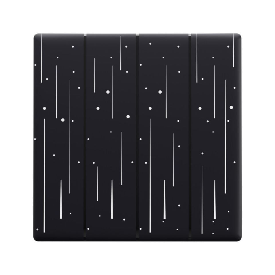 TX Ultimate Akıllı Dokunmatik Duvar Anahtarı Kapakları 4 Kanallı - Star