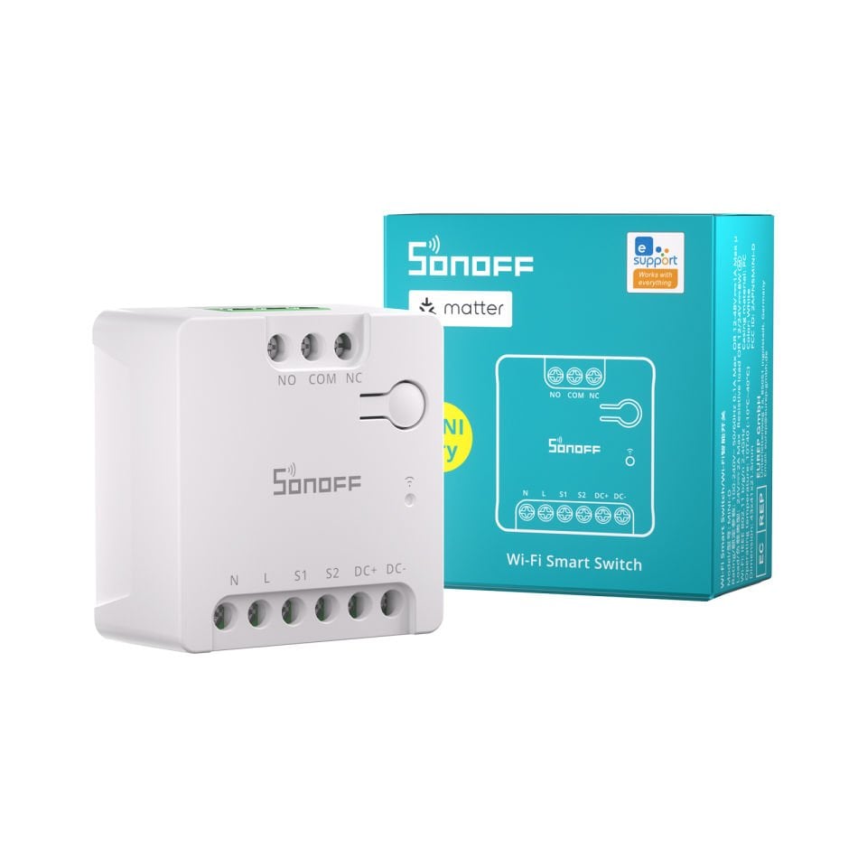 SONOFF Mini-D Matter Kuru Kontak Akıllı Röle