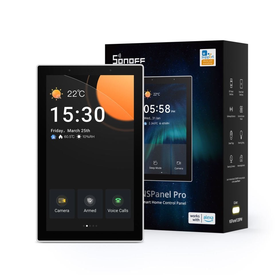 NS Panel Pro 120 Merkezi Kontrol Paneli Beyaz