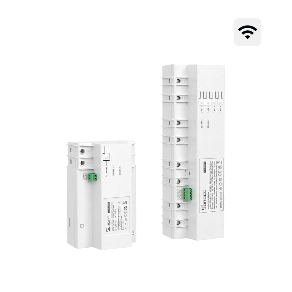 SPM 4 Kanallı Akıllı Güç Ölçerli Röle Seti