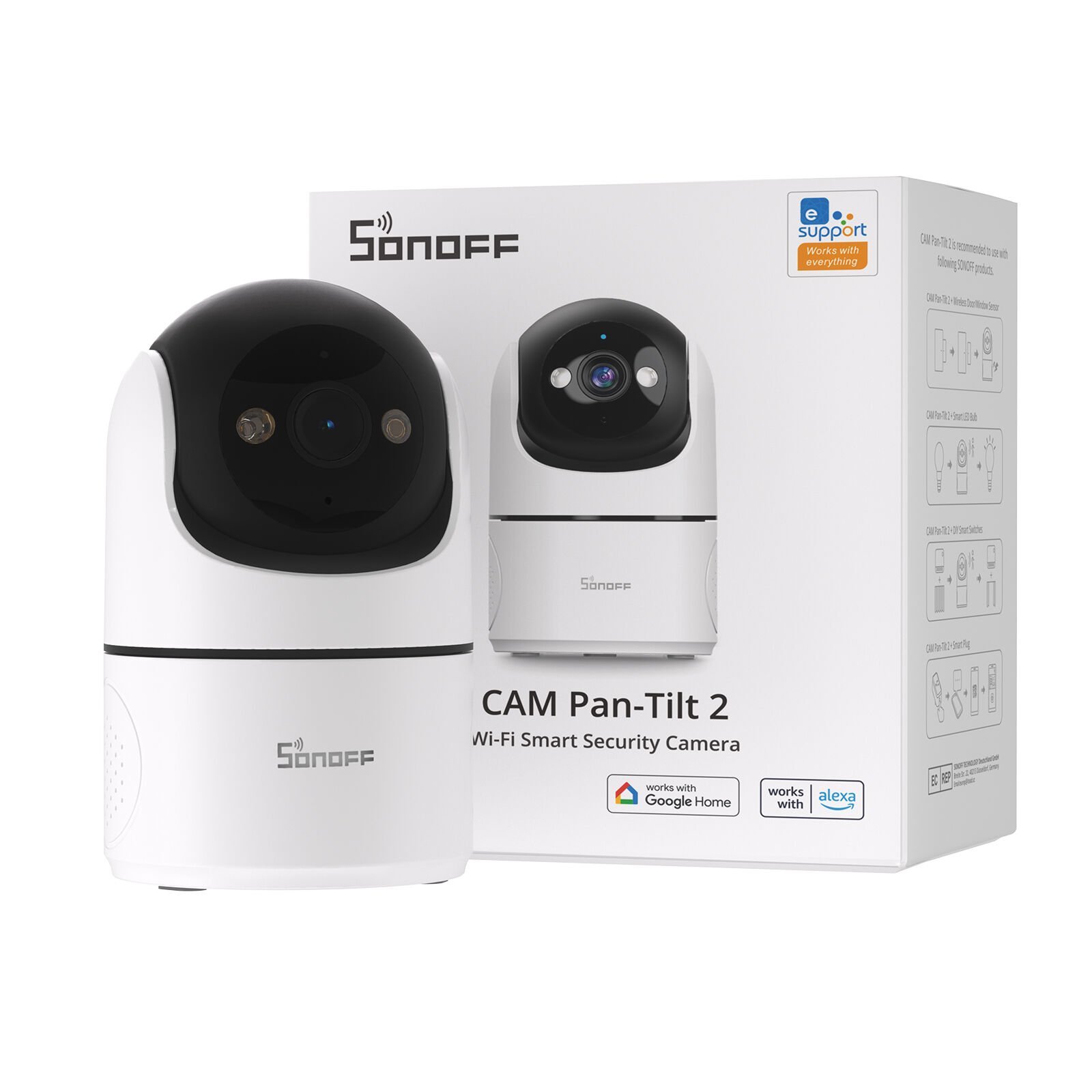 CAM Pan-Tilt 2 Akıllı Kamera 360° Hareketli (YAKINDA)