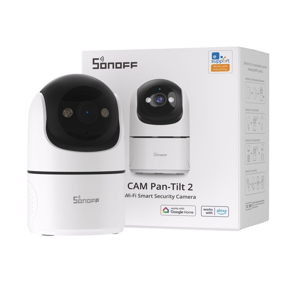 CAM Pan-Tilt 2 Akıllı Kamera 360° Hareketli (YAKINDA)