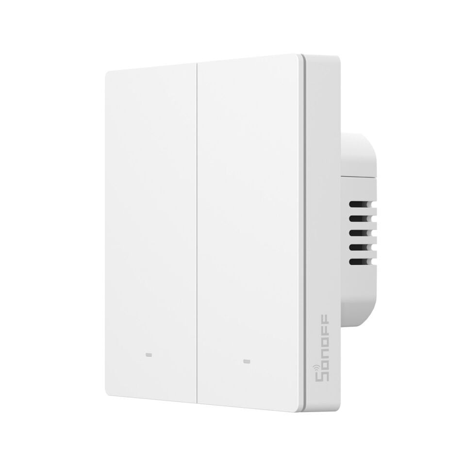 ZBM5-2C-86W ZigBee Akıllı Duvar Anahtarı 2 Kanallı Nötr ve Nötrsüz Uyumlu (YAKINDA)