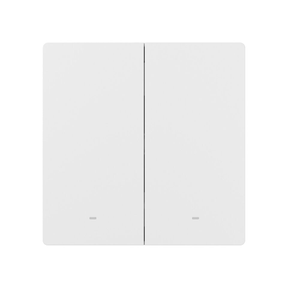 ZBM5-2C-86W ZigBee Akıllı Duvar Anahtarı 2 Kanallı Nötr ve Nötrsüz Uyumlu (YAKINDA)