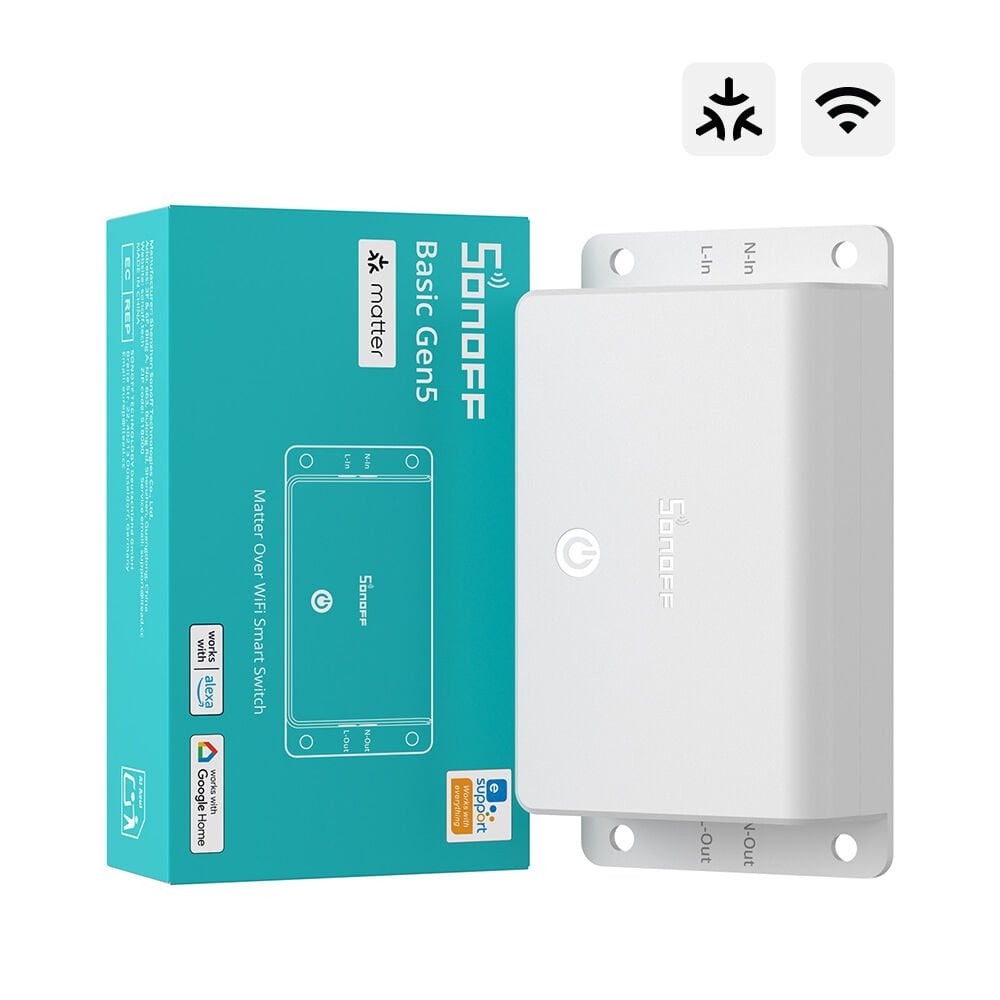 SONOFF Basic Gen5 Akıllı Röle | Basic-1GS