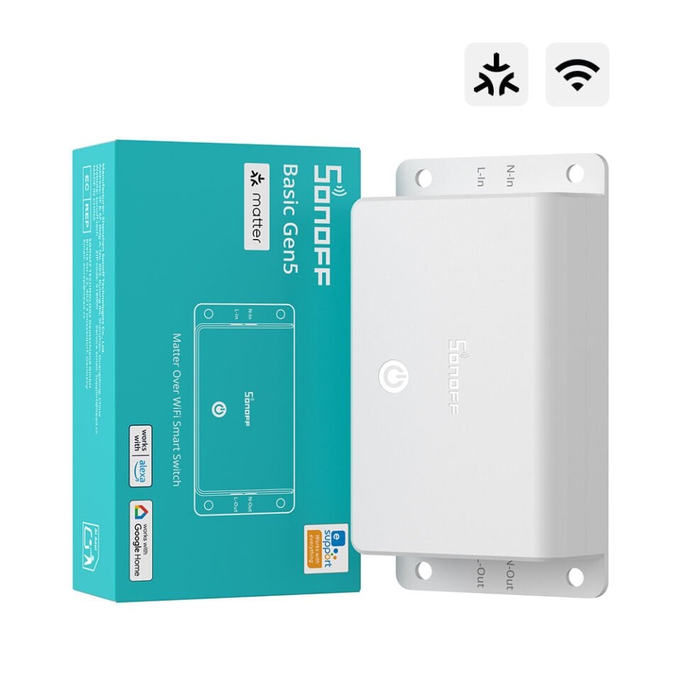 SONOFF Basic Gen5 Akıllı Röle | Basic-1GS