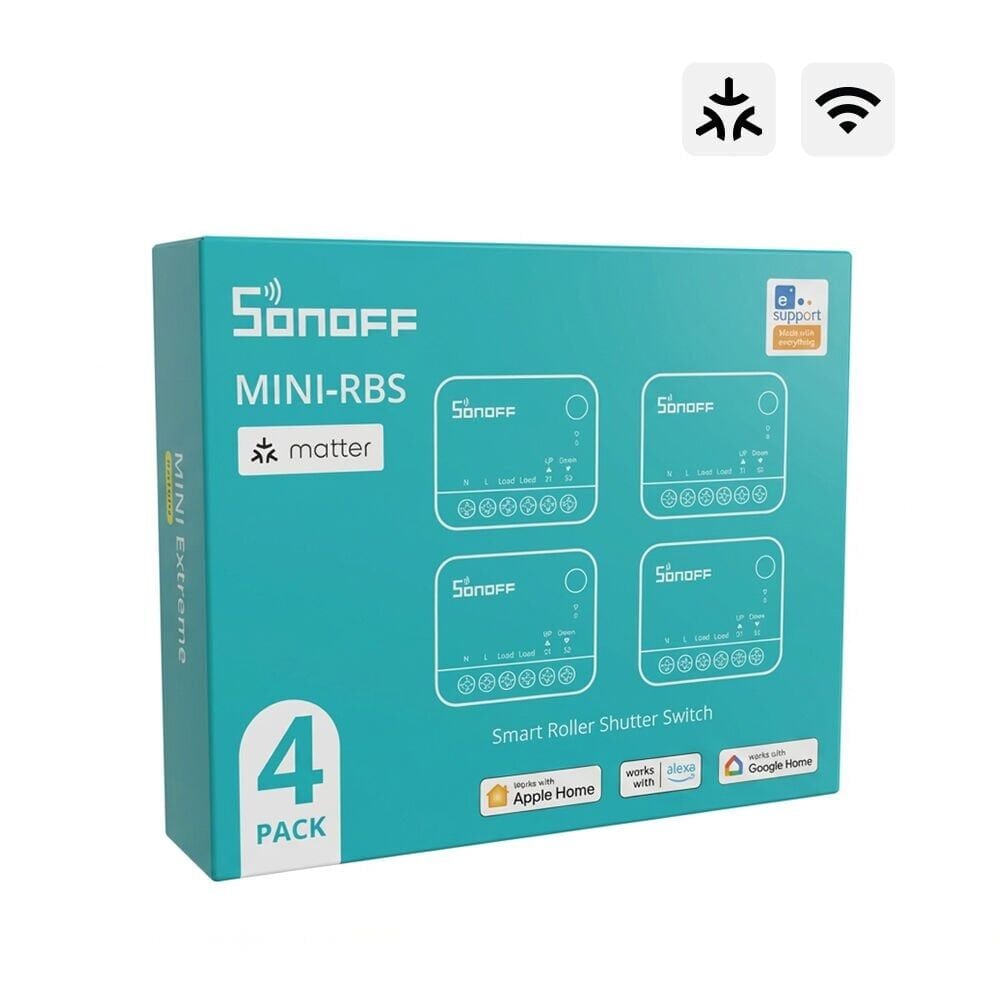 Mini-RBS Matter Akıllı Panjur Kontrol Rölesi 4 Adet
