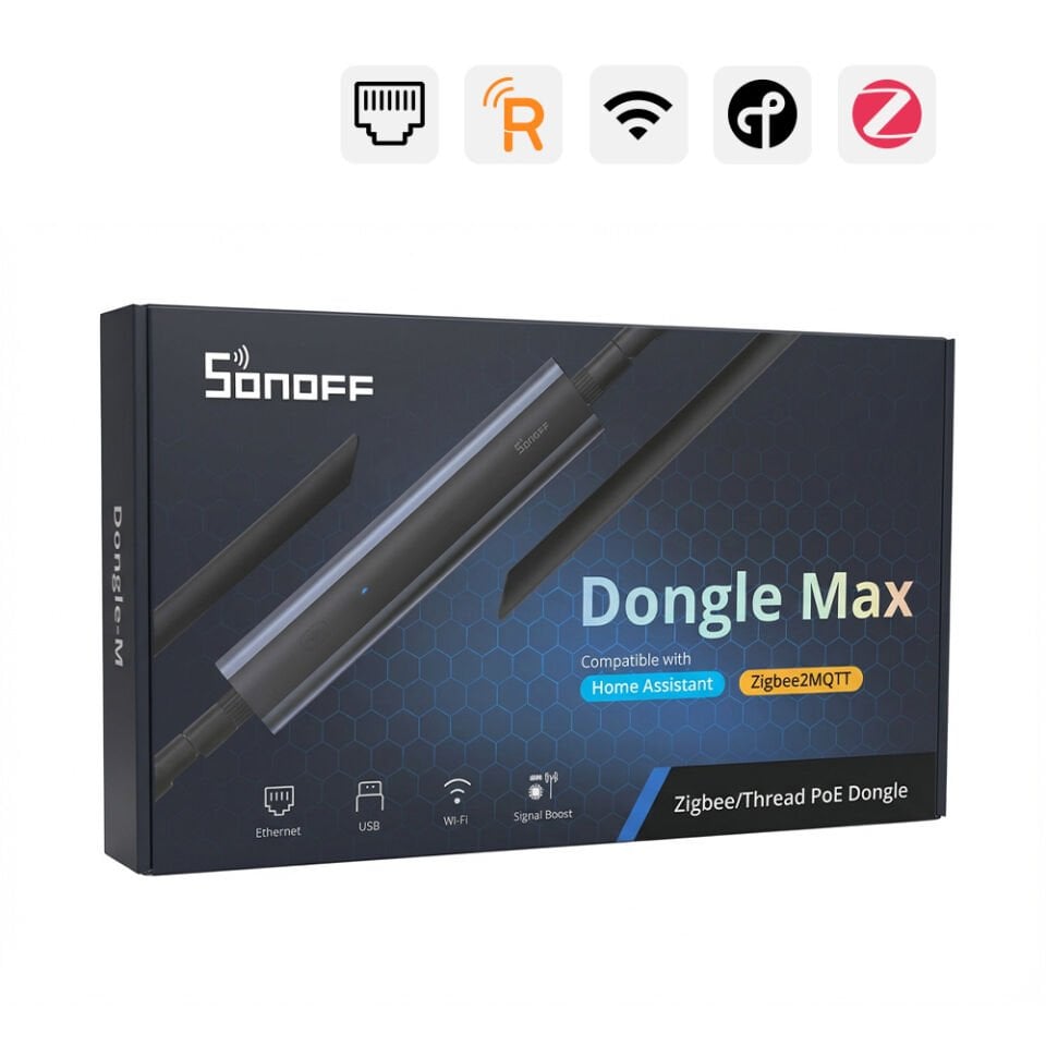SONOFF Dongle Max Zigbee/Thread PoE Dongle | Dongle-M